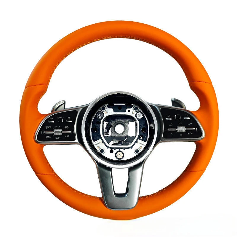 Suitable for Mercedes-Benz AMG W205 W206 W167 W176 GLC Genuine leather steering wheel
Suitable for Mercedes-Benz AMG W205 W206 W167 W176 GLC Genuine leather steering wheel