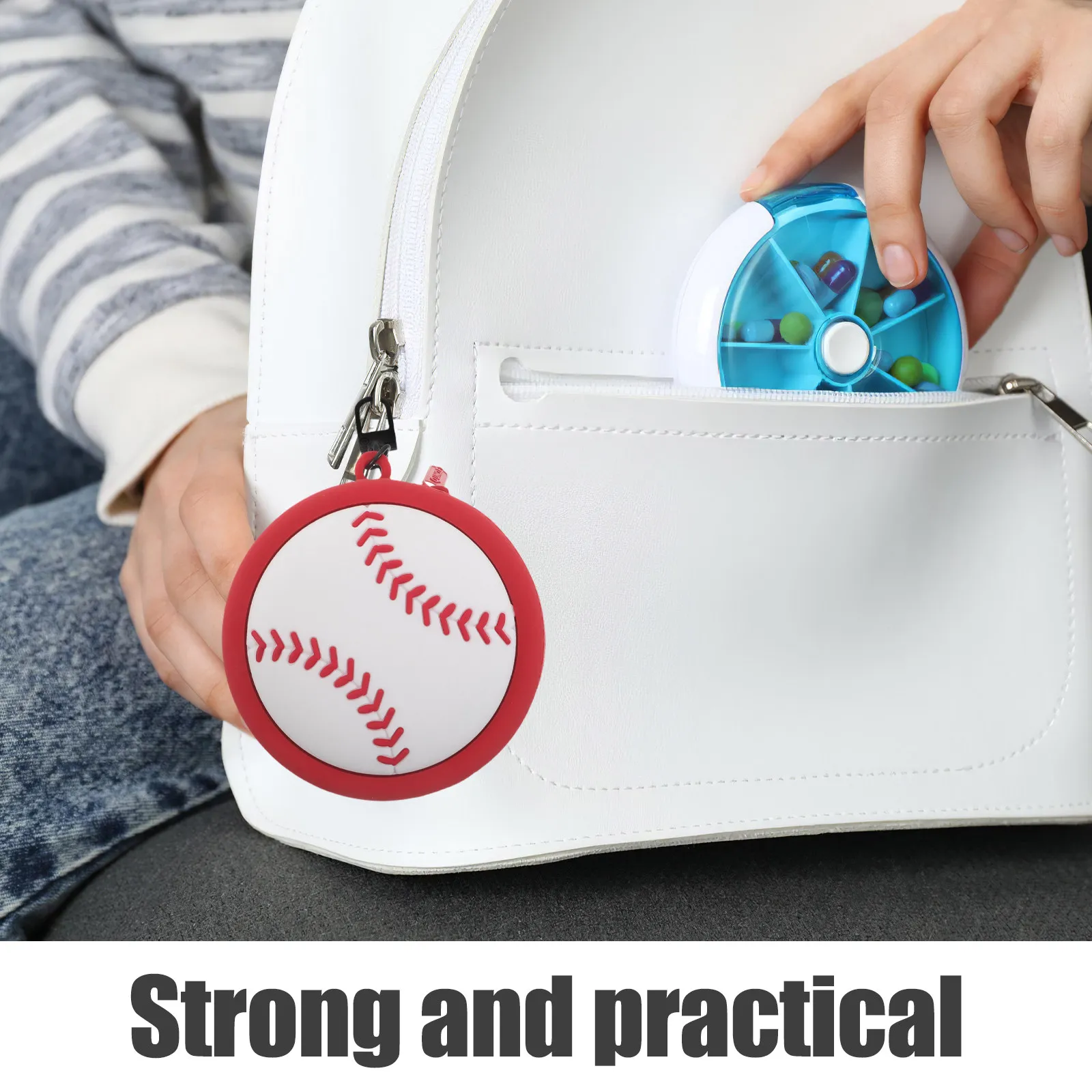 Мини-сумочка для монет из силикона с бейсбольным узором, на молнии, маленький кошелек для мелочи, милый кошелек, чехол для наушников, брелок, бейсбольный дизайн
Мини-сумочка для монет из силикона с бейсбольным узором, на молнии, маленький кошелек для мелочи, милый кошелек, чехол для наушников, брелок, бейсбольный дизайн