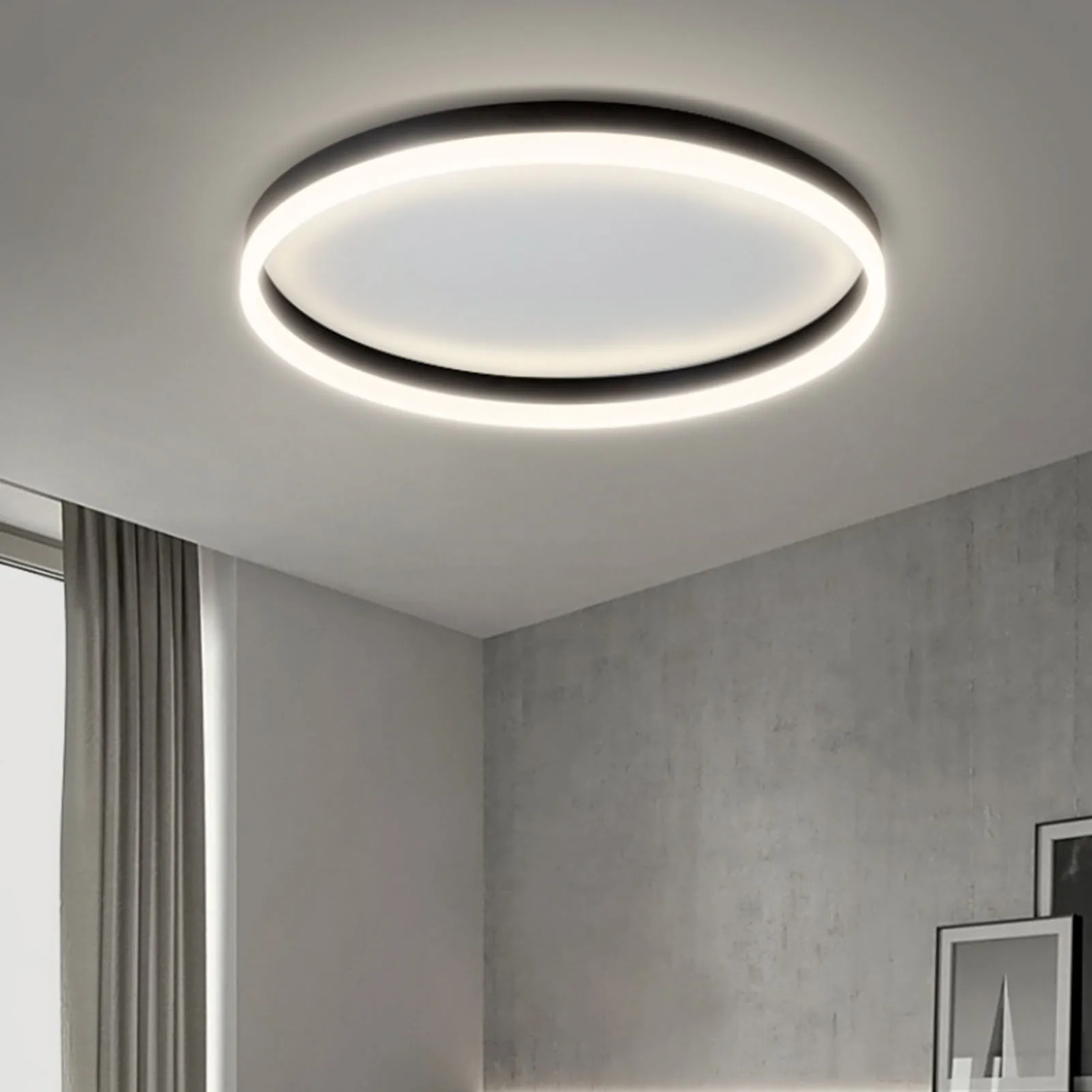 Flush Mount Ceiling Light Fixture Dimmable Easy Install Minimalist Acrylic Iron Efficient Saving LED Ceiling Light for Bedroom
Flush Mount Ceiling Light Fixture Dimmable Easy Install Minimalist Acrylic Iron Efficient Saving LED Ceiling Light for Bedroom