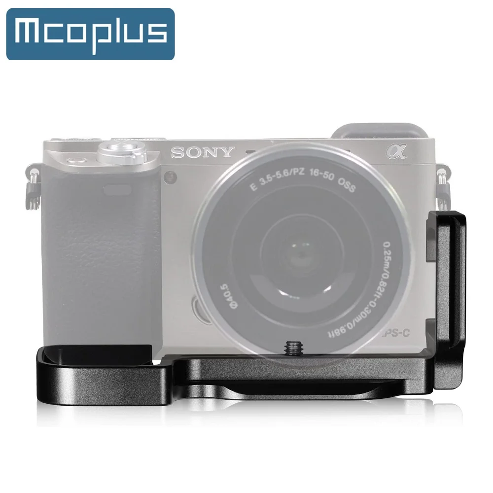 Рукоятка Mcoplus из алюминиевого сплава L-образный кронштейн для камеры Sony A6000/штатива с быстроразъемной пластиной
Рукоятка Mcoplus из алюминиевого сплава L-образный кронштейн для камеры Sony A6000/штатива с быстроразъемной пластиной