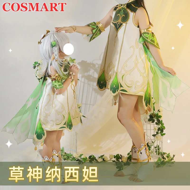 COSMART Genshin Impact Nahida Game Suit Uniform Cosplay Costume Halloween Party Outfit Adult/Child Kid Size XS-XXL New 2022
COSMART Genshin Impact Nahida Game Suit Uniform Cosplay Costume Halloween Party Outfit Adult/Child Kid Size XS-XXL New 2022