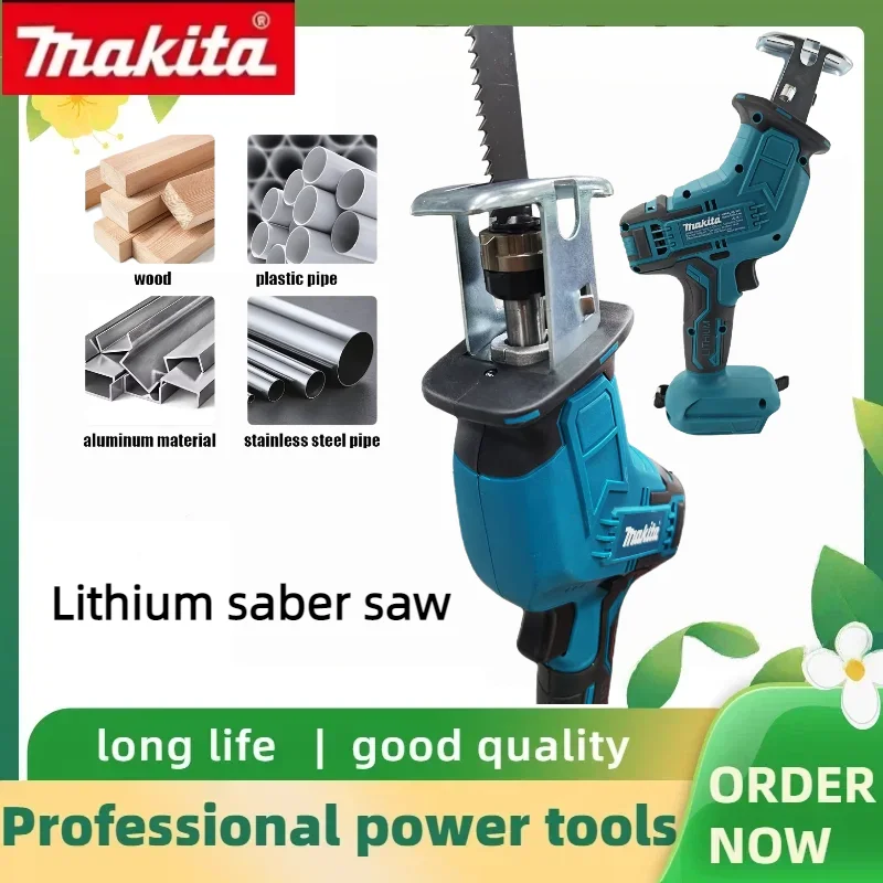 Makita Brushless Reciprocating Saw 18V Lithium Battery Portable Saber Saw for Wood Metal PVC Pipe Cutting Power Tool
Makita Brushless Reciprocating Saw 18V Lithium Battery Portable Saber Saw for Wood Metal PVC Pipe Cutting Power Tool