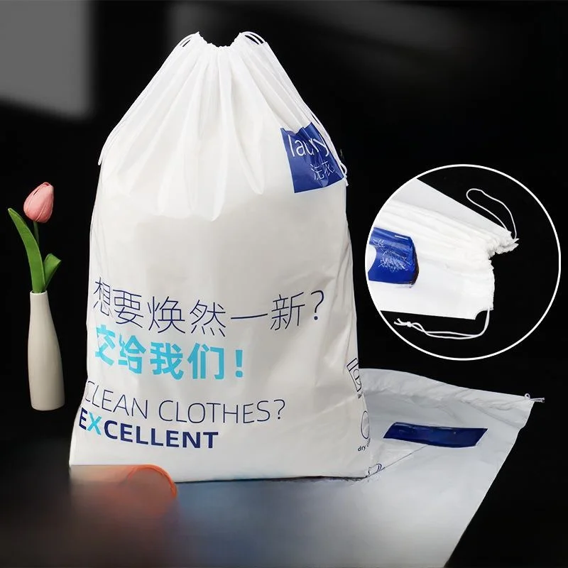 Одноразовый мешок для стирки Thiened с подвязками для отелей. Пылезащитный мешок для хранения гостевых домов и средства для сухой чистки.
Одноразовый мешок для стирки Thiened с подвязками для отелей. Пылезащитный мешок для хранения гостевых домов и средства для сухой чистки.