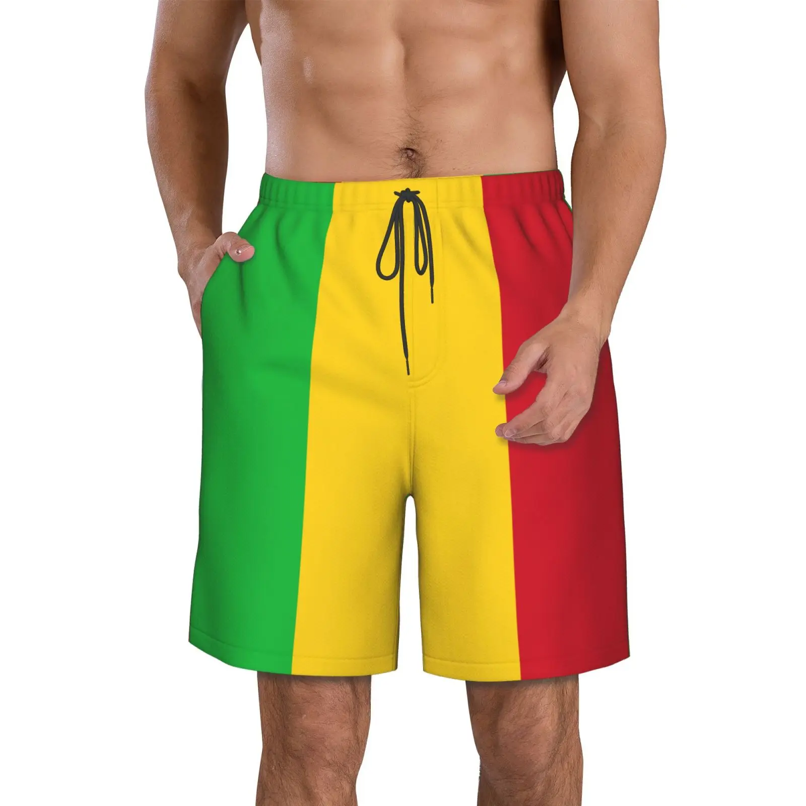 Men's Mali Flag Malian Fans Beach Pants Shorts Surfing M-2XL Polyester Swimwear Running
Men's Mali Flag Malian Fans Beach Pants Shorts Surfing M-2XL Polyester Swimwear Running