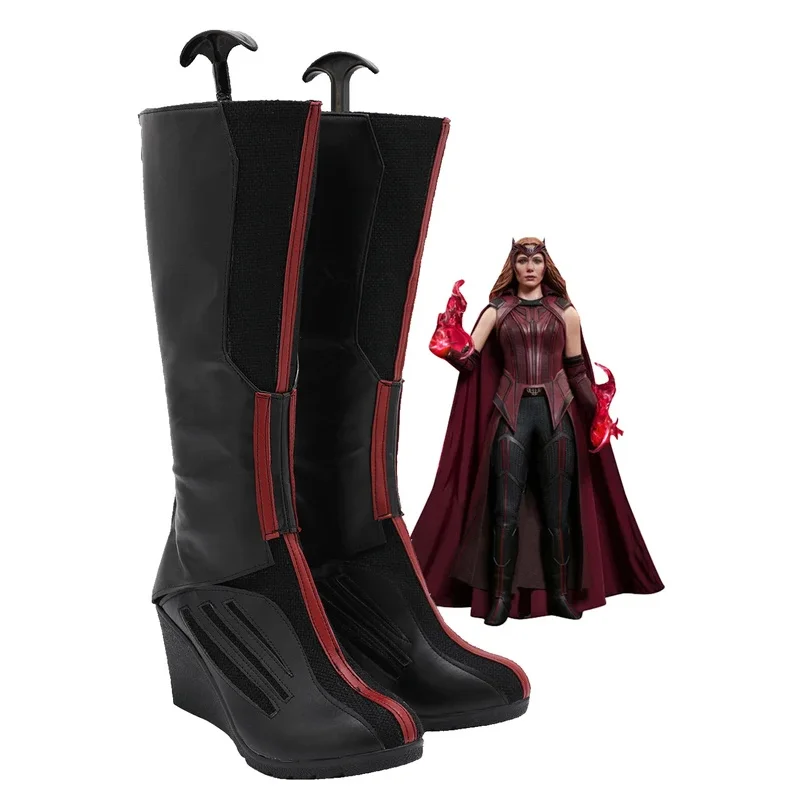 Scarlet Witch Wanda Cosplay Shoes Boots Costume Accessories Halloween For Halloween Party Role Play Need Be Customized Red Strip
Scarlet Witch Wanda Cosplay Shoes Boots Costume Accessories Halloween For Halloween Party Role Play Need Be Customized Red Strip