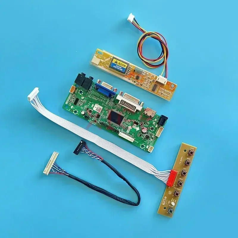 Controller Driver Board Fit TM150XG LQ150X1LBE1 LQ150X1LBE4 1024*768 LVDS-30Pin LCD Matrix HDMI-Compatible DIY Kit 1CCFL DVI VGA
Controller Driver Board Fit TM150XG LQ150X1LBE1 LQ150X1LBE4 1024*768 LVDS-30Pin LCD Matrix HDMI-Compatible DIY Kit 1CCFL DVI VGA