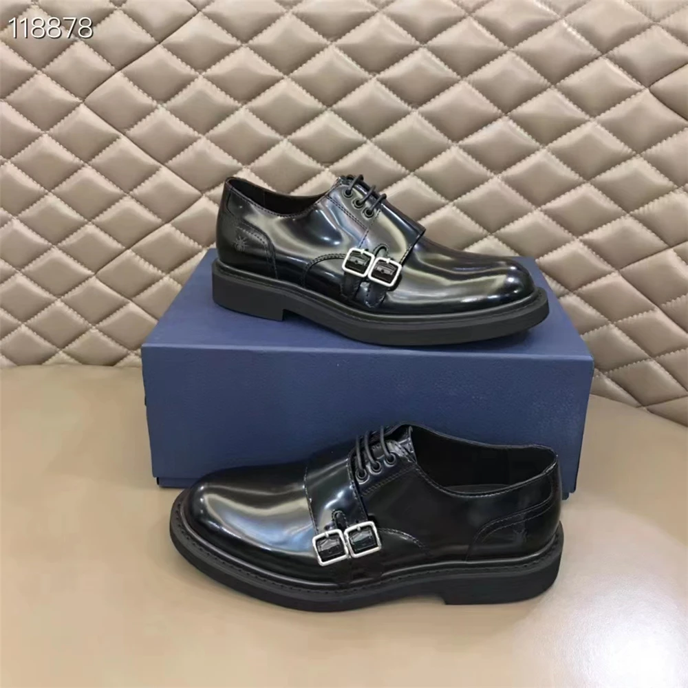 2022 New Top Layer Cowhide Handmade Lace Up Business Formal Casual Thick Bottom Derby Shoes For Men
2022 New Top Layer Cowhide Handmade Lace Up Business Formal Casual Thick Bottom Derby Shoes For Men