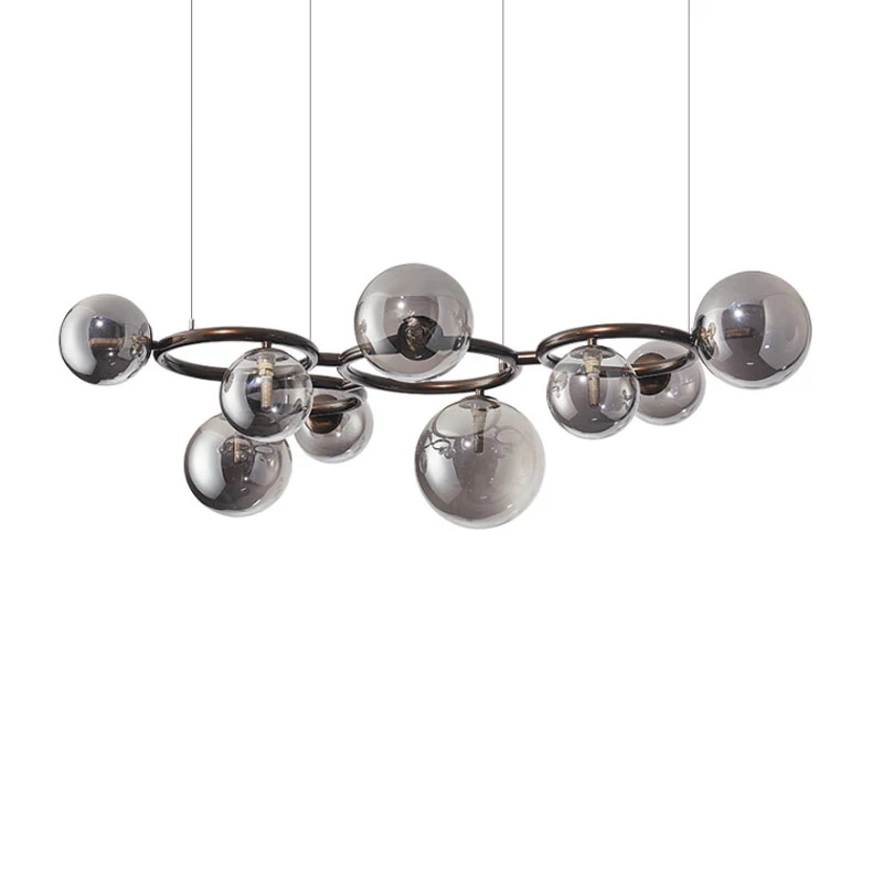 Modern Living Room Chandelier Creative Light Luxury Lamp, Smoke Ash Amber Milk White Glass Lamp, Simple Home Bedroom Lamp
Modern Living Room Chandelier Creative Light Luxury Lamp, Smoke Ash Amber Milk White Glass Lamp, Simple Home Bedroom Lamp