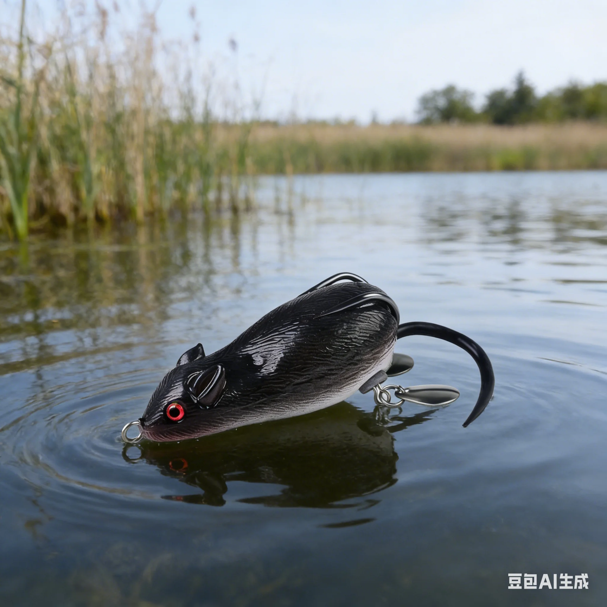 Floating Frog Bait 7cm Rubber Soft Bait Pointed Hooks For Aggressive Fish Like Bass/snakehead With Realistic Swimming Action
Floating Frog Bait 7cm Rubber Soft Bait Pointed Hooks For Aggressive Fish Like Bass/snakehead With Realistic Swimming Action