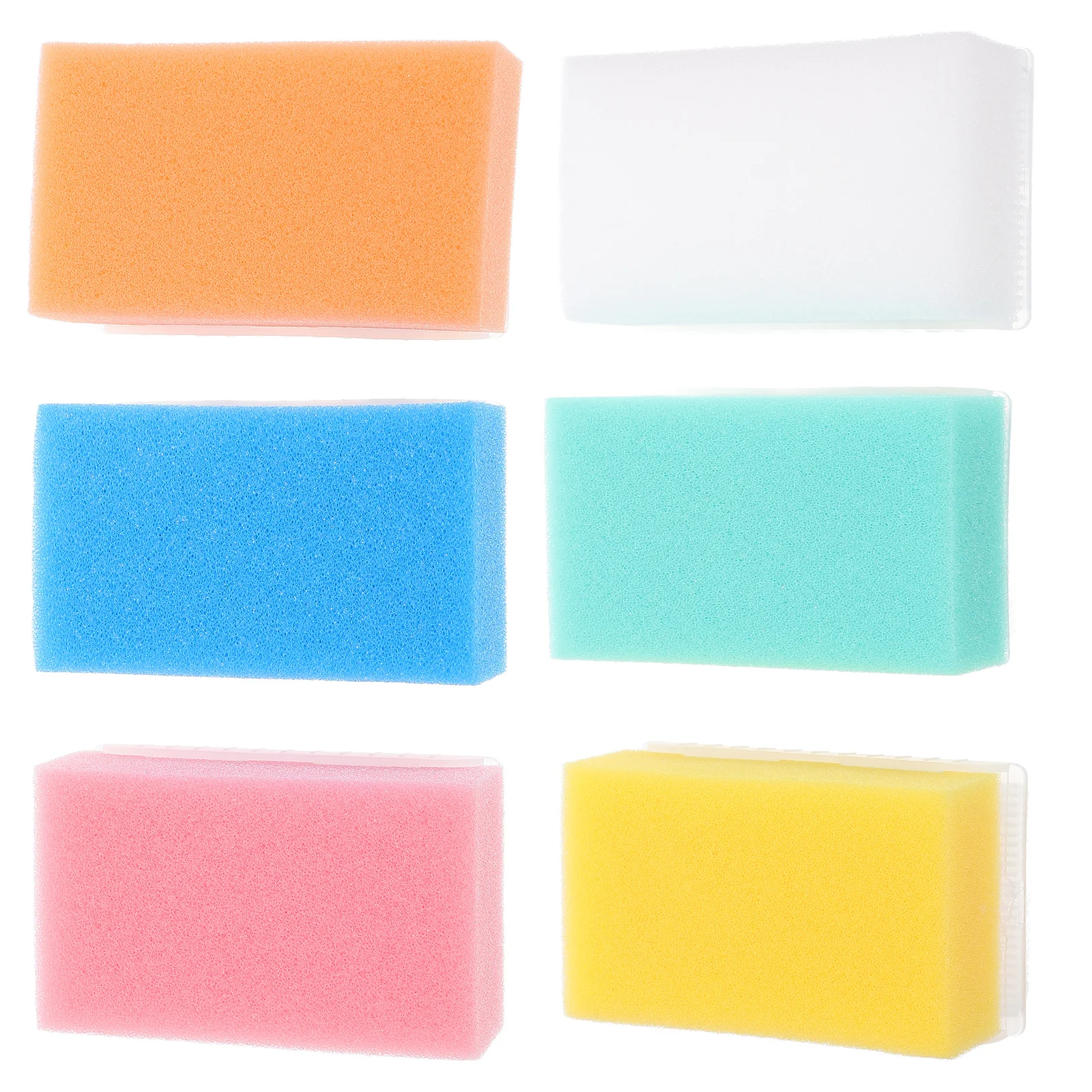 6 шт. сенсорная щетка для тактильных тренировок, детская губка для ванны, мягкий массажный инструмент, скруббер для детской кожи головы, нежное отшелушивающее средство для купания
6 шт. сенсорная щетка для тактильных тренировок, детская губка для ванны, мягкий массажный инструмент, скруббер для детской кожи головы, нежное отшелушивающее средство для купания