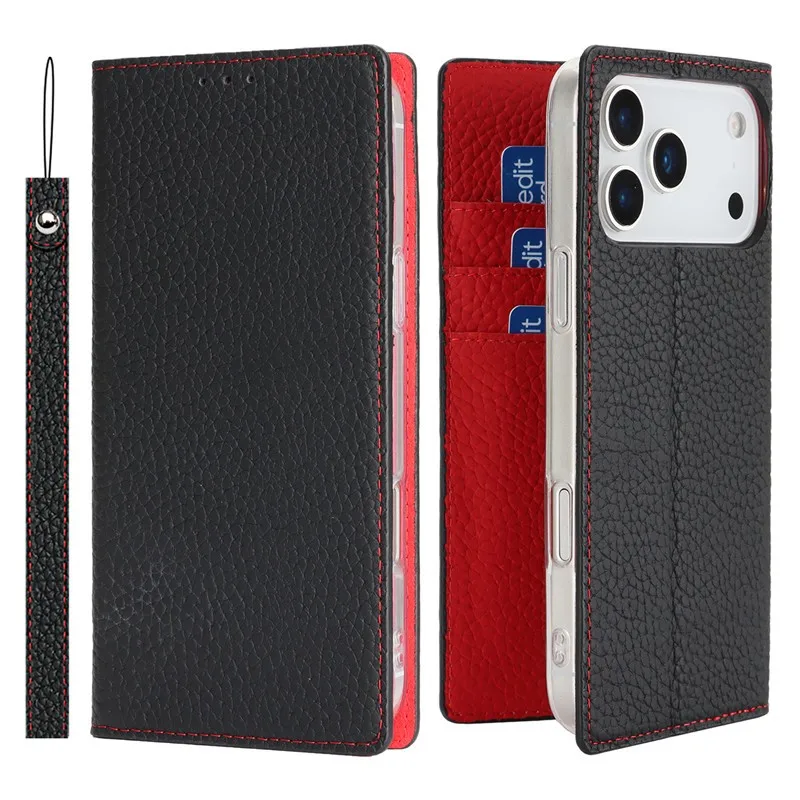 Color Blocking Genuine Leather Wallet Flip Case For iPhone 17 Pro Max 11 12 13 14 15 16 Magnetic Cowhide Card Holder Book Cover
Color Blocking Genuine Leather Wallet Flip Case For iPhone 17 Pro Max 11 12 13 14 15 16 Magnetic Cowhide Card Holder Book Cover