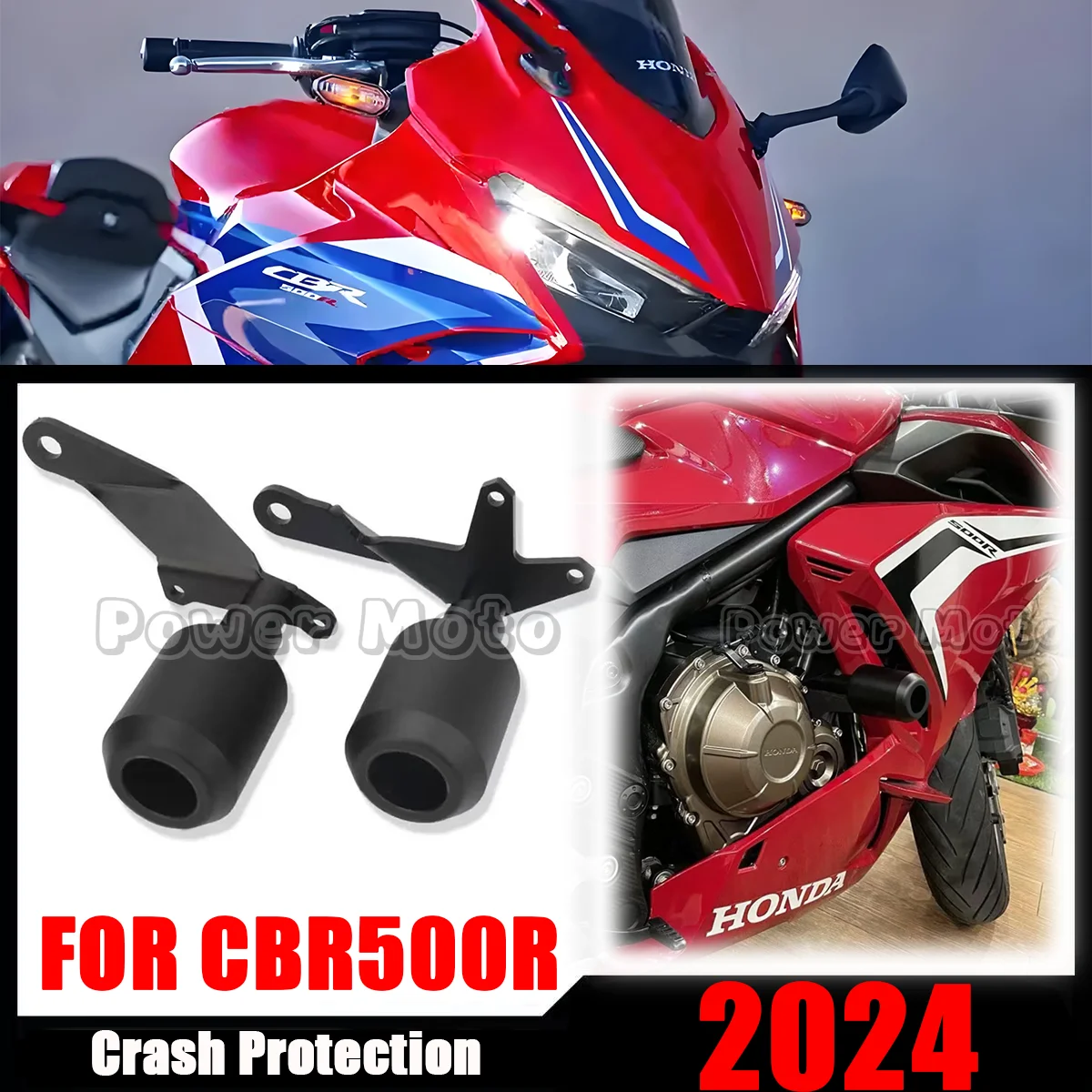 For HONDA CBR500R CBR 500R 2024 Motorcycle Falling Protection Engine Frame Slider Fairing Guard Crash Pad Side Protector
For HONDA CBR500R CBR 500R 2024 Motorcycle Falling Protection Engine Frame Slider Fairing Guard Crash Pad Side Protector