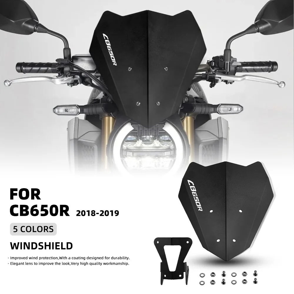 Aluminum Wind Screen Deflectors Windshield For HONDA CB650R CB 650R 2018 2019 2020 2021 2022 Motorcycle Accessories Windscreen
Aluminum Wind Screen Deflectors Windshield For HONDA CB650R CB 650R 2018 2019 2020 2021 2022 Motorcycle Accessories Windscreen
