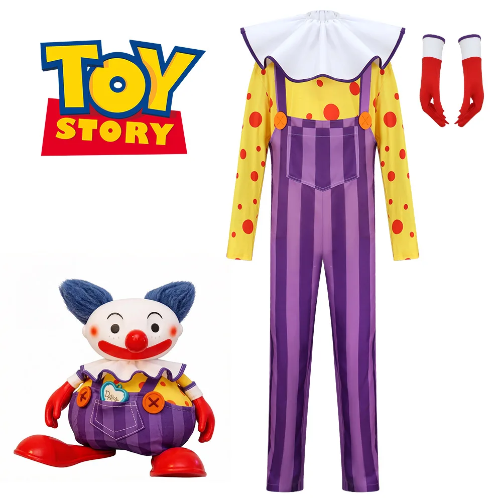 High-End Toy Story Giggles Clown Cosplay Pantsuit Halloween Anime Roleplay Women's Traditional Costume Stage Performance
High-End Toy Story Giggles Clown Cosplay Pantsuit Halloween Anime Roleplay Women's Traditional Costume Stage Performance