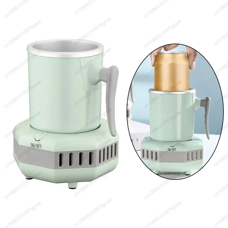 2 in 1 Cooler Warmer Cup Cooler Heating and Cooling Beverage Plate Portable Quick Electric Ice Maker Machine for Outdoor Travel
2 in 1 Cooler Warmer Cup Cooler Heating and Cooling Beverage Plate Portable Quick Electric Ice Maker Machine for Outdoor Travel