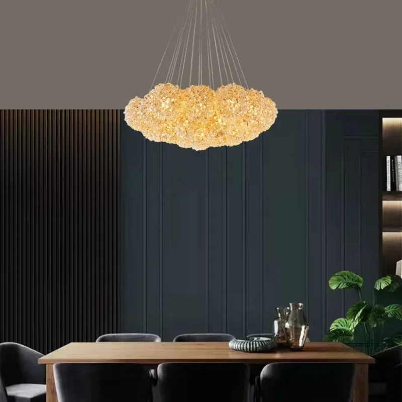 Nordic Luxury Iron Crystal Balls LED Decor Chandelier Dinning Room Art Home Lamp Bar Parlor Lighting Fixtures
Nordic Luxury Iron Crystal Balls LED Decor Chandelier Dinning Room Art Home Lamp Bar Parlor Lighting Fixtures