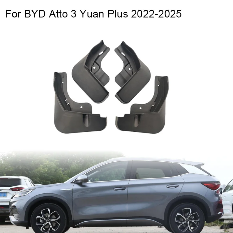 4pcs Mudguards For BYD Yuan Plus Atto 3 2022-2025 2023 2024 Mud Flaps Splash Guards Fender Dirt Protection Winter Sediment
4pcs Mudguards For BYD Yuan Plus Atto 3 2022-2025 2023 2024 Mud Flaps Splash Guards Fender Dirt Protection Winter Sediment