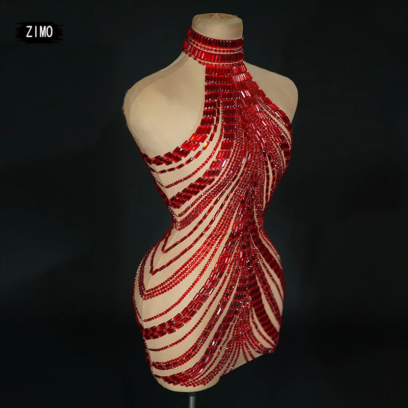 Lady Sexy Luxury Sparkle Rhinestones Red Dress Perspective Club Party Birthday Wedding Stage Performance Drag Queen Dress
Lady Sexy Luxury Sparkle Rhinestones Red Dress Perspective Club Party Birthday Wedding Stage Performance Drag Queen Dress