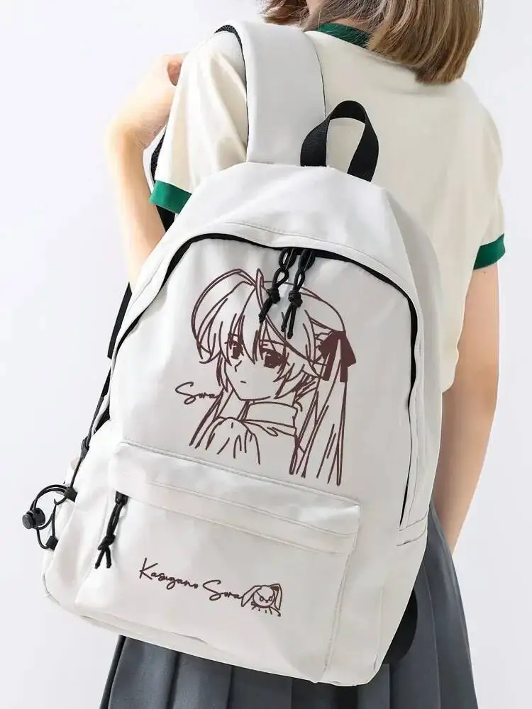Anime Game Breathable Mesh White Yosuga No Sora Student Teens School Bags Large Capacity Backpacks
Anime Game Breathable Mesh White Yosuga No Sora Student Teens School Bags Large Capacity Backpacks