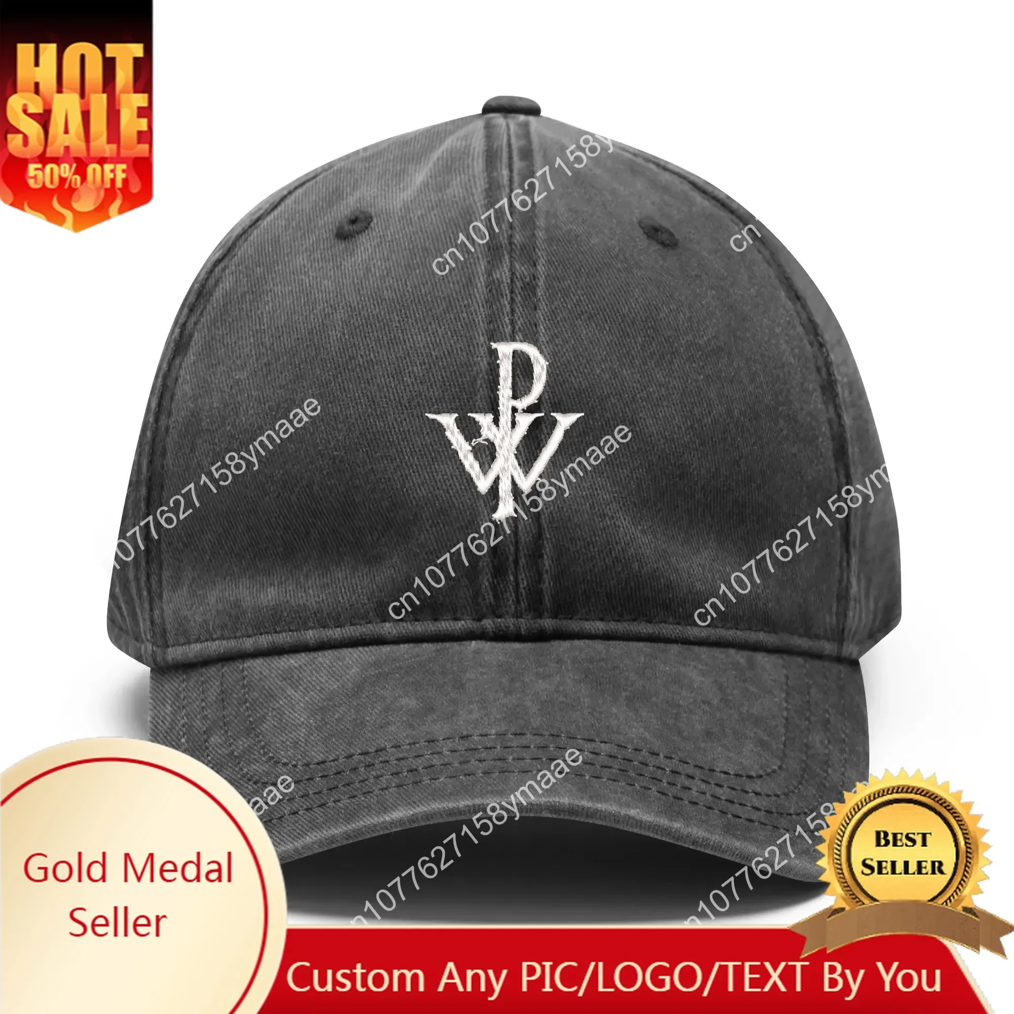 Powerwolf Embroidery Hats Mens Womens Sports Baseball Hat Hip Hop Customized Made DIY Caps Personalized Text Cowboy Trucker Cap
Powerwolf Embroidery Hats Mens Womens Sports Baseball Hat Hip Hop Customized Made DIY Caps Personalized Text Cowboy Trucker Cap
