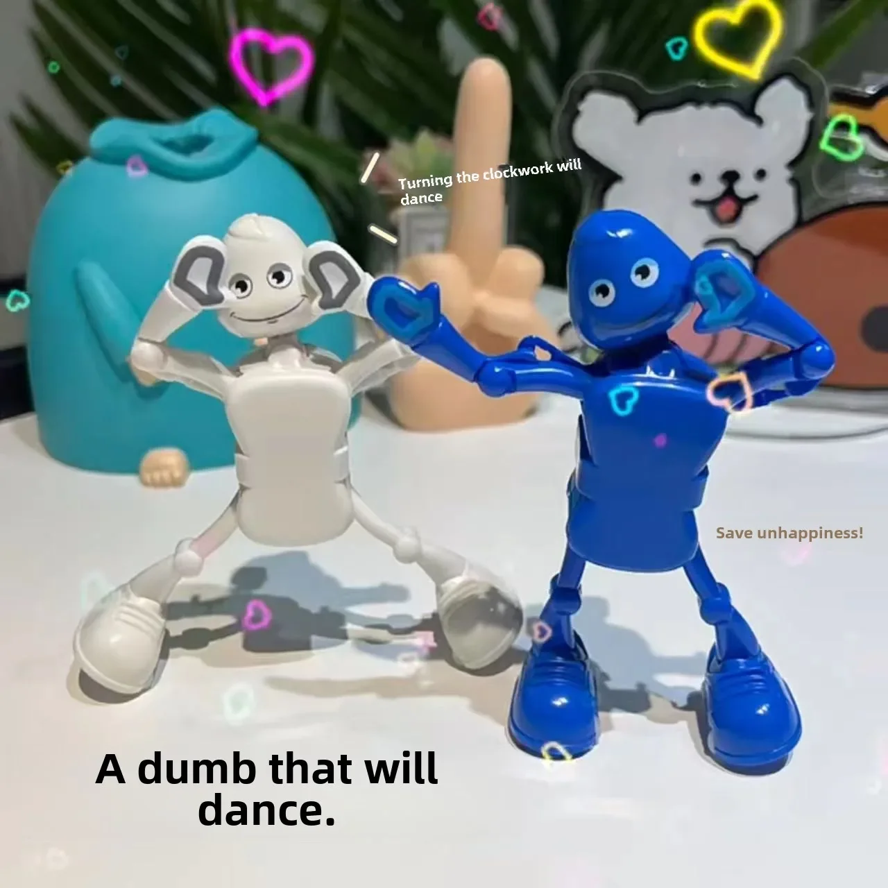 Explosive New Funny Dance Wind-up Robot Children's Fun Wind-up Cute Dance Toy
Explosive New Funny Dance Wind-up Robot Children's Fun Wind-up Cute Dance Toy