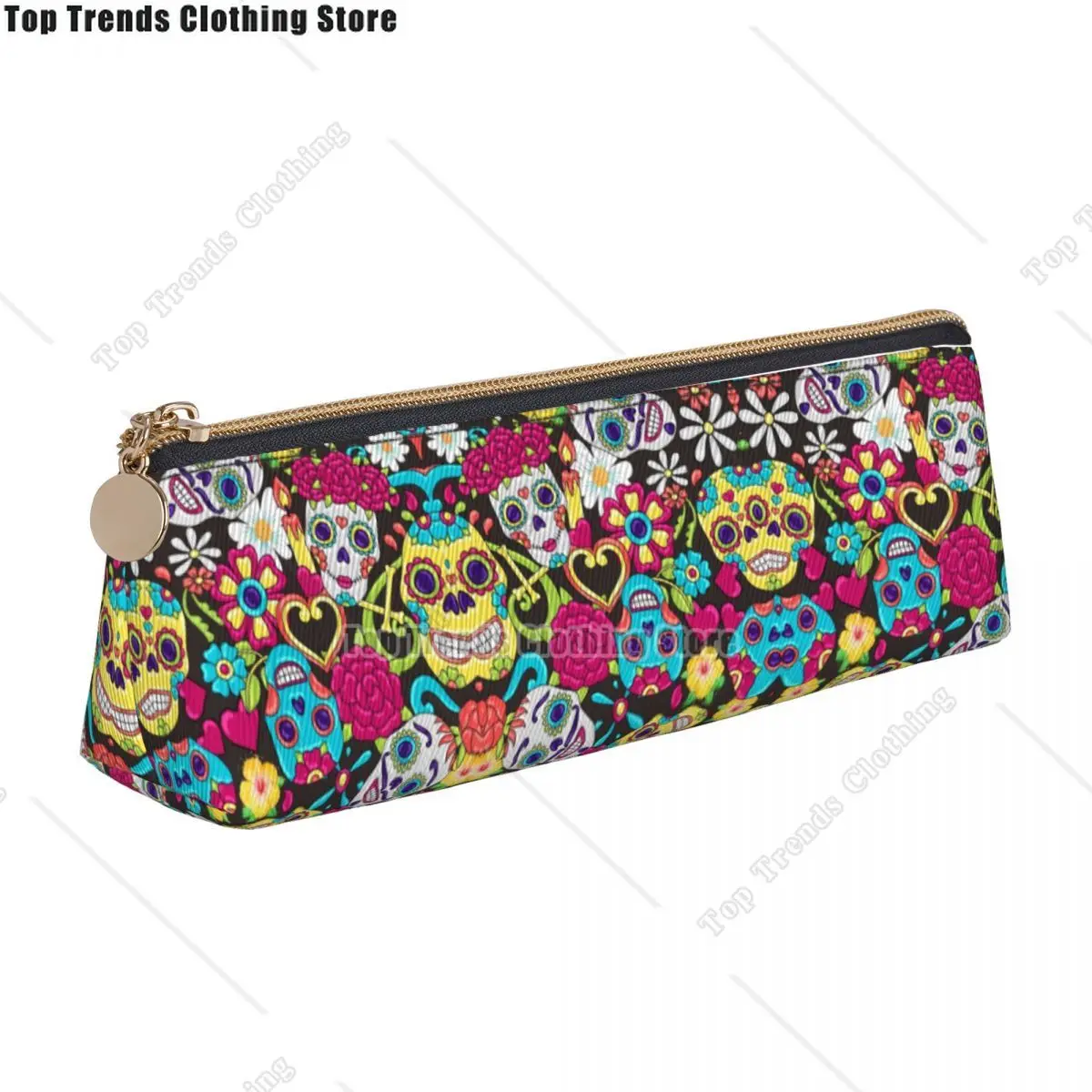 Пенал с сахарными черепами и скелетом, красочный студенческий милый пенал, пеналы для школы, канцелярские принадлежности, подарок на день рождения
Пенал с сахарными черепами и скелетом, красочный студенческий милый пенал, пеналы для школы, канцелярские принадлежности, подарок на день рождения