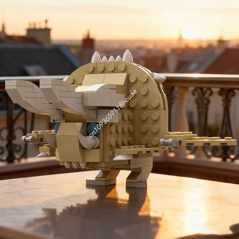 192pcs MOC Diablos Monster Hunter World Model Building Blocks Construction Toy Assemble Christmas Gifts DIY Education Brick Kids
192pcs MOC Diablos Monster Hunter World Model Building Blocks Construction Toy Assemble Christmas Gifts DIY Education Brick Kids