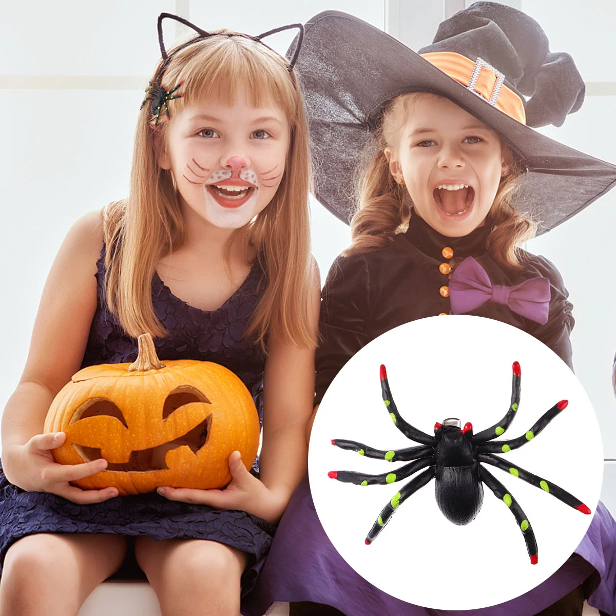 4 Pcs Spider Hairpin Spiderweb Halloween Decorations Glowing Skull Cobwebs Clips for Hairpins Accessories Man
4 Pcs Spider Hairpin Spiderweb Halloween Decorations Glowing Skull Cobwebs Clips for Hairpins Accessories Man