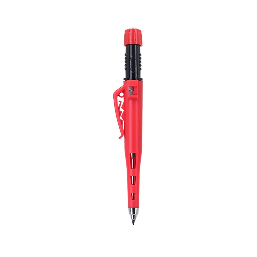 2.8mm Lead Woodworking Mechanical Pencil Built-In Sharpener Protective Case Carpenters Marking Pencil Pen Cap New Tip Design
2.8mm Lead Woodworking Mechanical Pencil Built-In Sharpener Protective Case Carpenters Marking Pencil Pen Cap New Tip Design