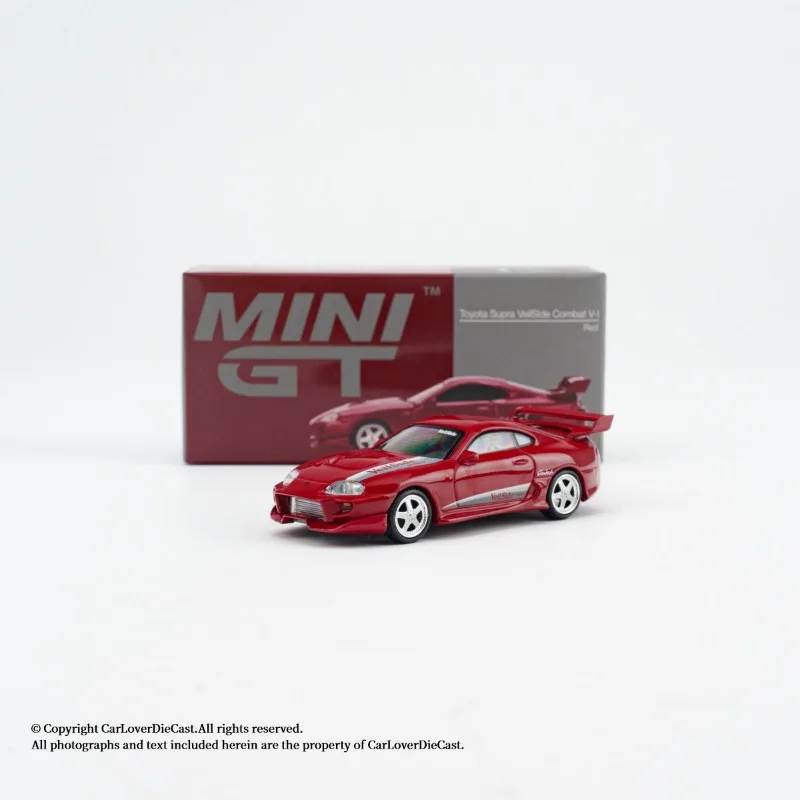 MINIGT 1:64 # 1094 Toyota Supra red alloy die-casting car model, adult collectible, static simulation ornament, holiday gift.
MINIGT 1:64 # 1094 Toyota Supra red alloy die-casting car model, adult collectible, static simulation ornament, holiday gift.