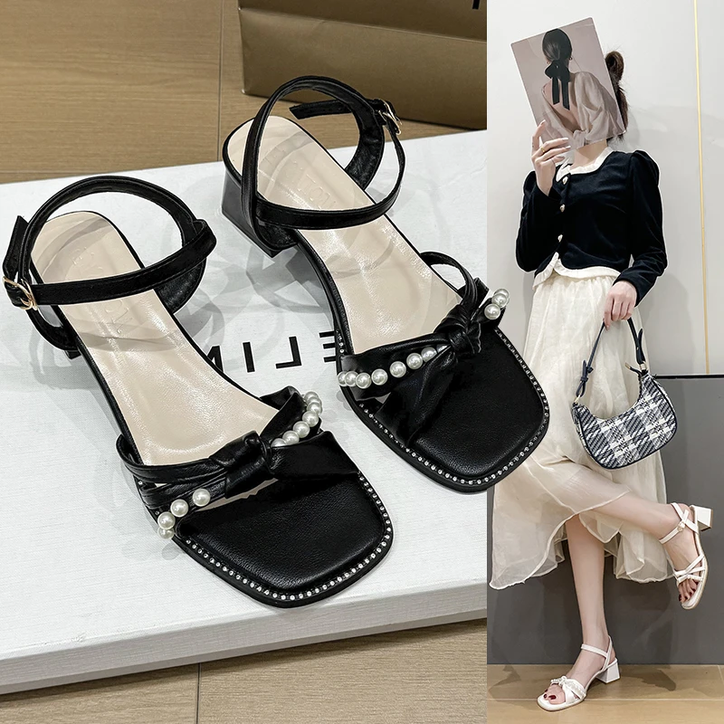 Women Sandals Summer 2024 Open Toe High Heels Shoes Heel Clear Sandals Crystal Square Toe Shoes Mid-heel Fashion Buckle Latch
Women Sandals Summer 2024 Open Toe High Heels Shoes Heel Clear Sandals Crystal Square Toe Shoes Mid-heel Fashion Buckle Latch