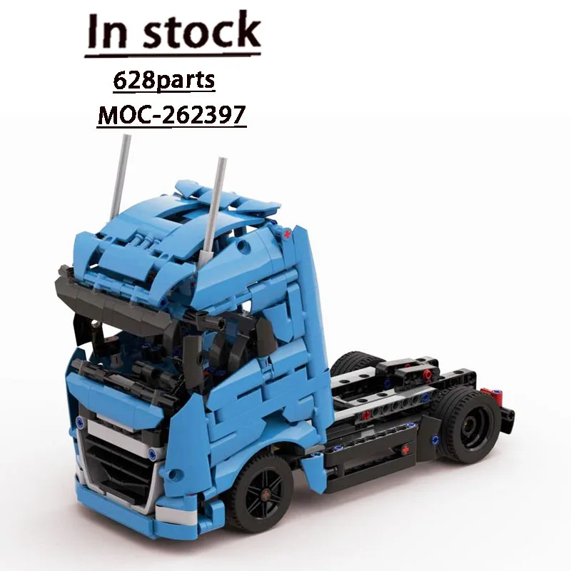 MOC-262397 New Classic Freight Semi-Trailer Truck Building Block Model 628 Parts Creative Boys Children's Birthday Toy Gift
MOC-262397 New Classic Freight Semi-Trailer Truck Building Block Model 628 Parts Creative Boys Children's Birthday Toy Gift