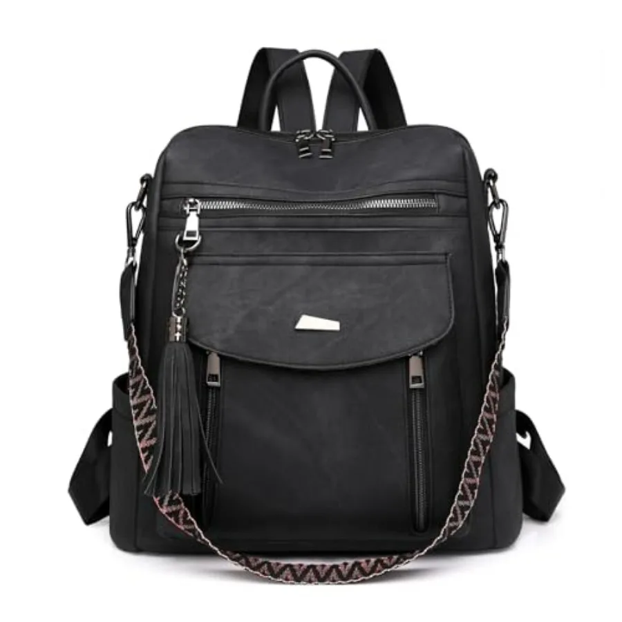 Backpack Purse for Women Pu Leather Backpack Fashion Ladies Shoulder Bag Handbags for Travel Daily Use
Backpack Purse for Women Pu Leather Backpack Fashion Ladies Shoulder Bag Handbags for Travel Daily Use
