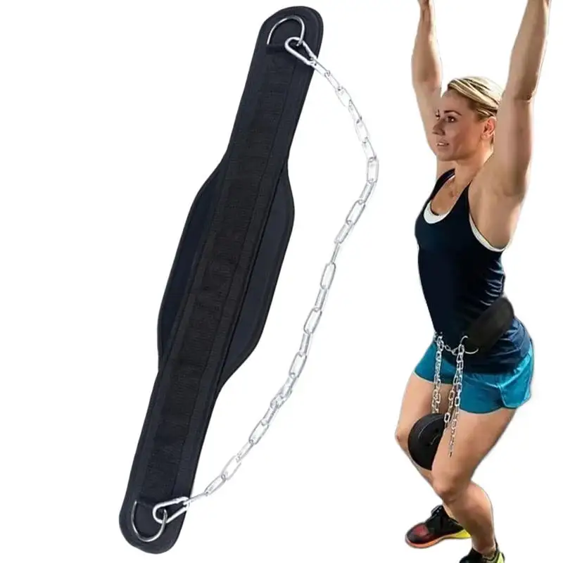Weight Belt Weightlifting Dip Belt With Steel Chain Heavy-Duty Strength Training Accessories For Pull-Up Powerlifting
Weight Belt Weightlifting Dip Belt With Steel Chain Heavy-Duty Strength Training Accessories For Pull-Up Powerlifting