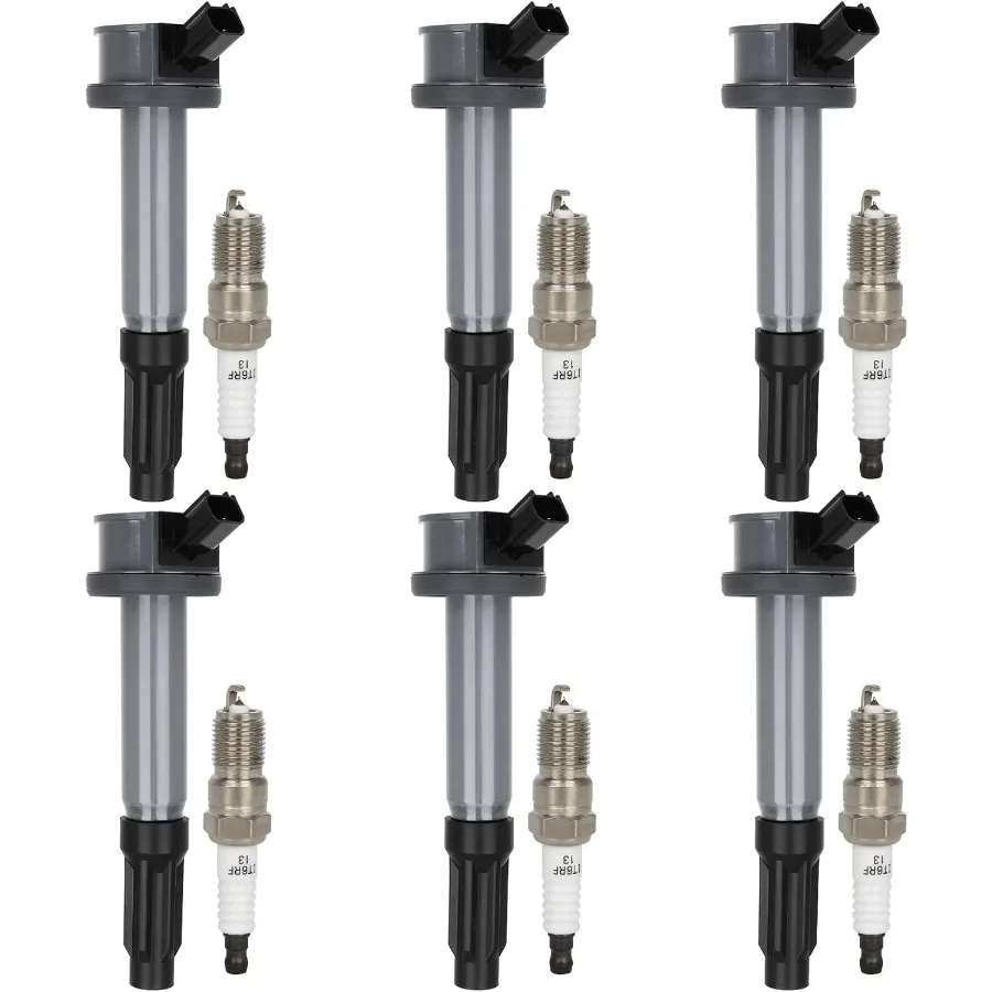 6 Ignition Coils and Iridium Spark Plugs Set for Ford Mercury Lincoln Mazda Fusion Zephyr Tribute Milan 3.0L V6 Engine Performa
6 Ignition Coils and Iridium Spark Plugs Set for Ford Mercury Lincoln Mazda Fusion Zephyr Tribute Milan 3.0L V6 Engine Performa