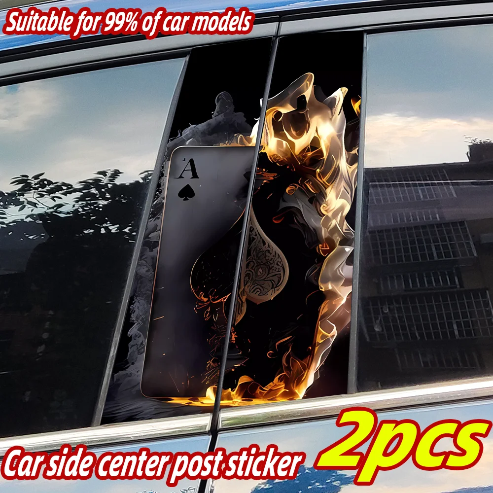 Poker Car Stickers Auto B Pillar Waterproof Funny Decoration Cover Scratches Sunscreen Car Doors Pillar Vinyl Decals Accessories
Poker Car Stickers Auto B Pillar Waterproof Funny Decoration Cover Scratches Sunscreen Car Doors Pillar Vinyl Decals Accessories