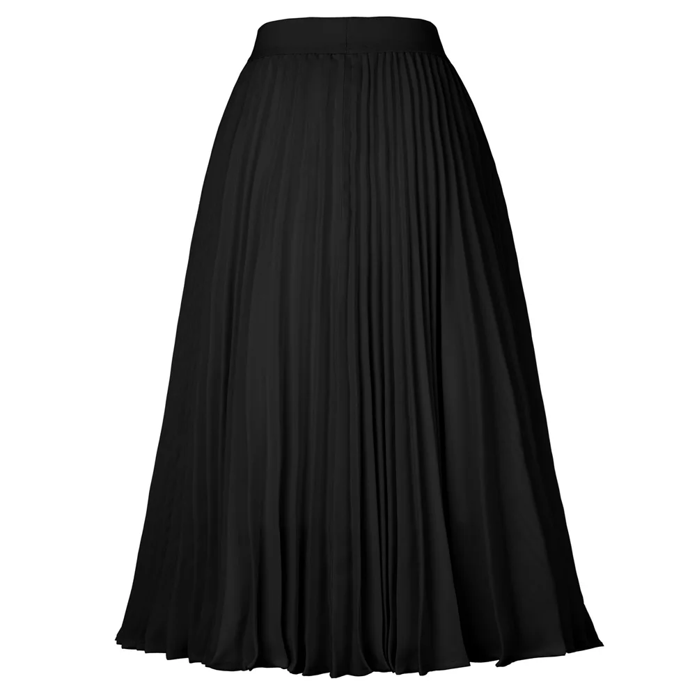 GRACE KARIN Women's High Waist Pleated Flared A-line Ribbed Knit Midi Skirt Elastic Waist Solid Below-knee Length Skirts Lady A2
GRACE KARIN Women's High Waist Pleated Flared A-line Ribbed Knit Midi Skirt Elastic Waist Solid Below-knee Length Skirts Lady A2
