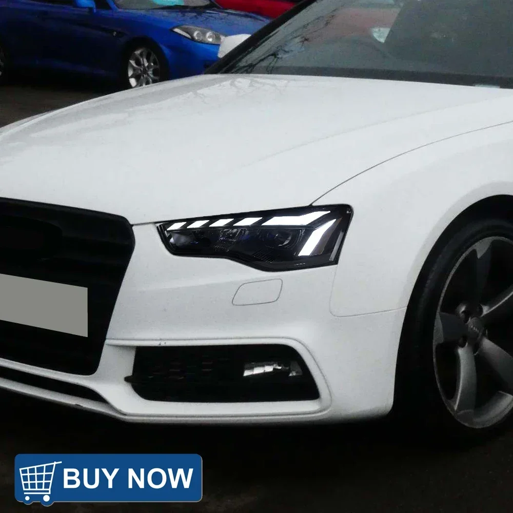 Для Audi A5 A5L S5 RS5 2008-2016 Обновление автоматических фар в сборе Высококачественные светодиодные линзы проектора Автомобильные передние фонари Аксессуары
Для Audi A5 A5L S5 RS5 2008-2016 Обновление автоматических фар в сборе Высококачественные светодиодные линзы проектора Автомобильные передние фонари Аксессуары