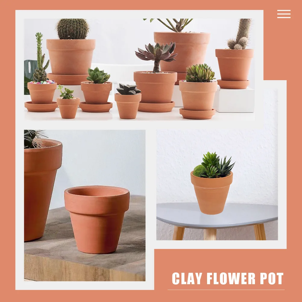 Plants Succulent Flower Pot Terracotta Pots Small Planter Miniature Clay Flowerpots Indoor
Plants Succulent Flower Pot Terracotta Pots Small Planter Miniature Clay Flowerpots Indoor