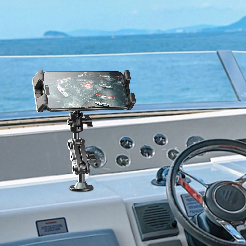 Heavy Duty Tablet Holder Wear Resist Aluminum Drill Base Phone Rack 360 Degree Rotable Car Dashboard Phone Mount for Home Office
Heavy Duty Tablet Holder Wear Resist Aluminum Drill Base Phone Rack 360 Degree Rotable Car Dashboard Phone Mount for Home Office