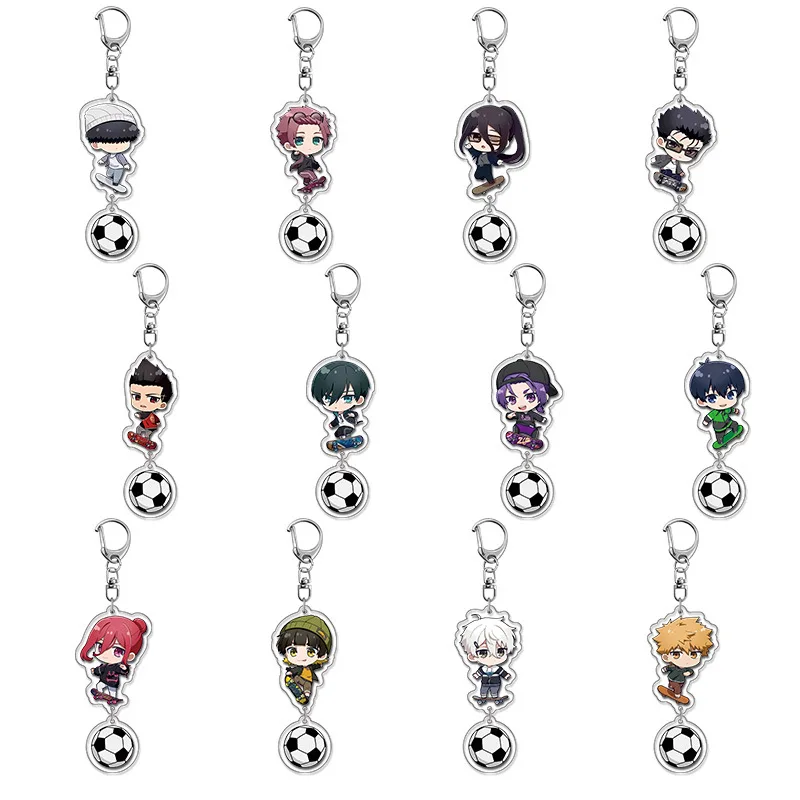 BLUE LOCK Acrylic Key Chain Anime Action Fingure Football Keyring Bag Chains Boy Blind Box Gift Ornat Cartoon Keychain Kids Toys
BLUE LOCK Acrylic Key Chain Anime Action Fingure Football Keyring Bag Chains Boy Blind Box Gift Ornat Cartoon Keychain Kids Toys