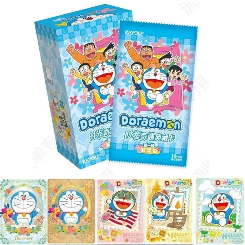 KAYOU оригинальные карты Doraemon, серия «Время приключений», набор для воображения, аниме-открытки, коллекционные карты, игрушки, подарки на Хэллоуин
KAYOU оригинальные карты Doraemon, серия «Время приключений», набор для воображения, аниме-открытки, коллекционные карты, игрушки, подарки на Хэллоуин