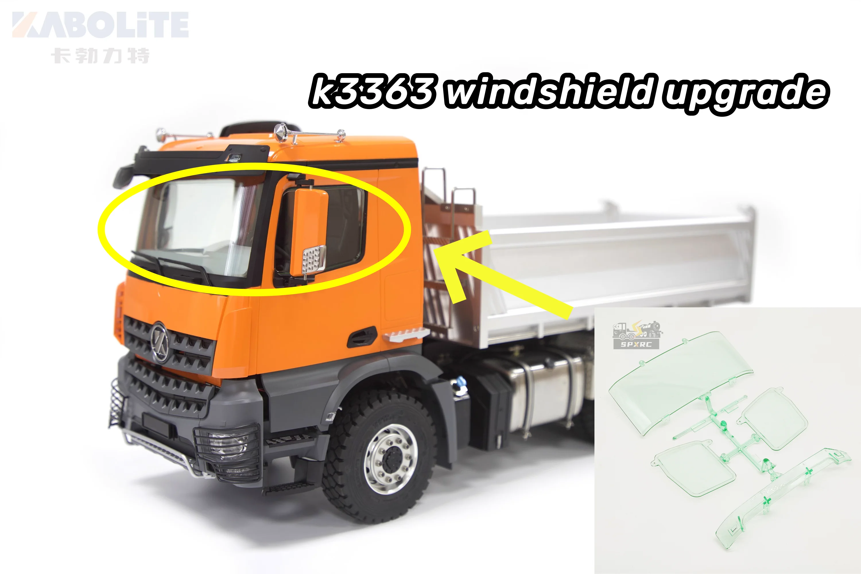 KABOLITE Truck Shell Front Glass Upgrade Parts 1/14 For Tamiya Scania 770S MAN Benz Volvo RC Trailer Tipper Car Diy Parts
KABOLITE Truck Shell Front Glass Upgrade Parts 1/14 For Tamiya Scania 770S MAN Benz Volvo RC Trailer Tipper Car Diy Parts