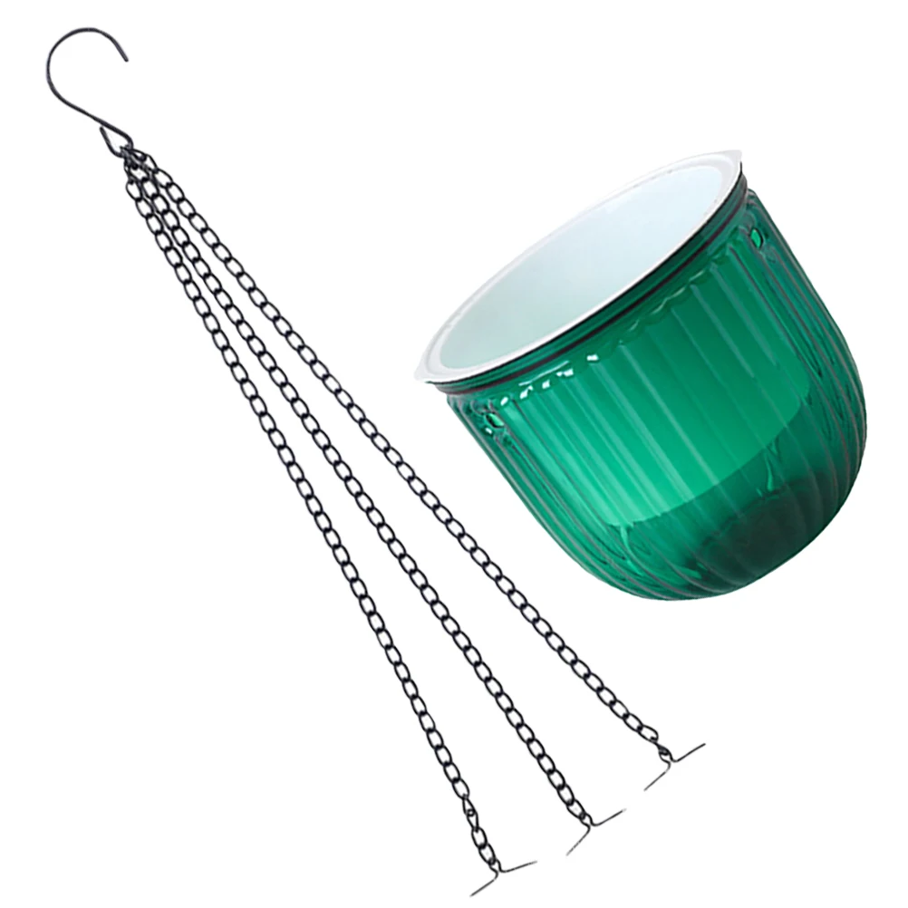 Resin Hanging Basket Flower Pot Large Diameter Durable Sun Protection Self Watering Vase Balcony Garden Yard 
Resin Hanging Basket Flower Pot Large Diameter Durable Sun Protection Self Watering Vase Balcony Garden Yard