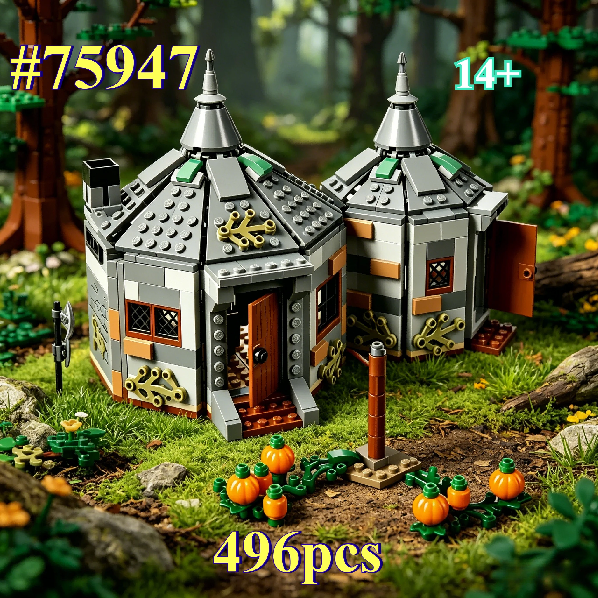 House with Pumpkin 75947 Building Blocks Sets Suitable for Christmas Gifts Compatible with Legoed Particles,496pcs.
House with Pumpkin 75947 Building Blocks Sets Suitable for Christmas Gifts Compatible with Legoed Particles,496pcs.