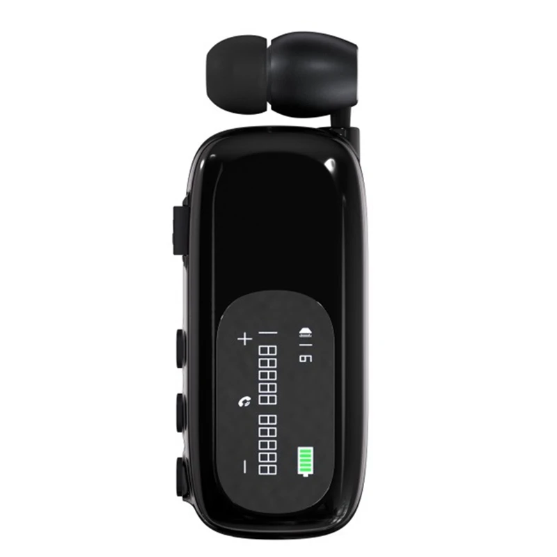 New-New Business Clip Earphone Handsfree Bluetooth V5.4 LCD Display Wireless Headset Call Noise Canceling Headphones
New-New Business Clip Earphone Handsfree Bluetooth V5.4 LCD Display Wireless Headset Call Noise Canceling Headphones