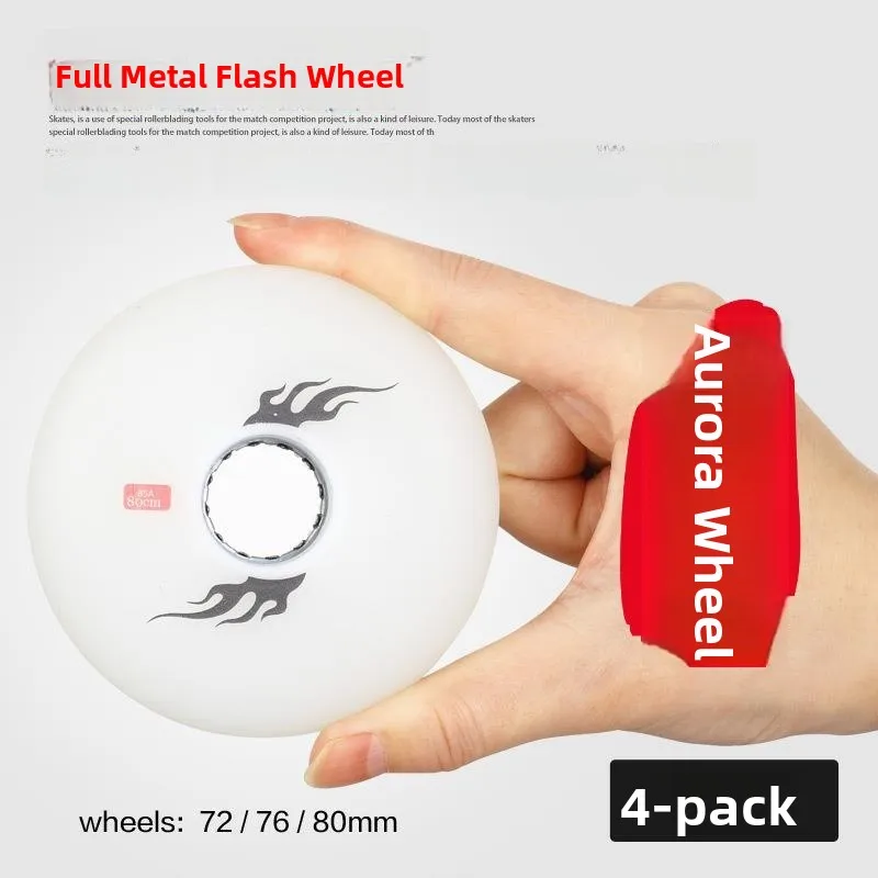 Night Glow Skate Shoes Accessories PU Flashing Wear Resistant Wheels Flat Flower Wheels Street Sweeping Bright White Full Mea...
Night Glow Skate Shoes Accessories PU Flashing Wear Resistant Wheels Flat Flower Wheels Street Sweeping Bright White Full Mea...