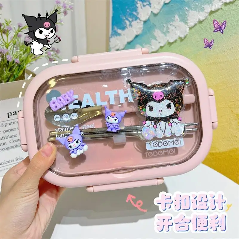 Sanrio Kuromi My Melody Cinnamoroll Lunch Box Fruit and Vegetable Box Cartoon Large Capacity Campus Adult Student Outdoors Cute
Sanrio Kuromi My Melody Cinnamoroll Lunch Box Fruit and Vegetable Box Cartoon Large Capacity Campus Adult Student Outdoors Cute