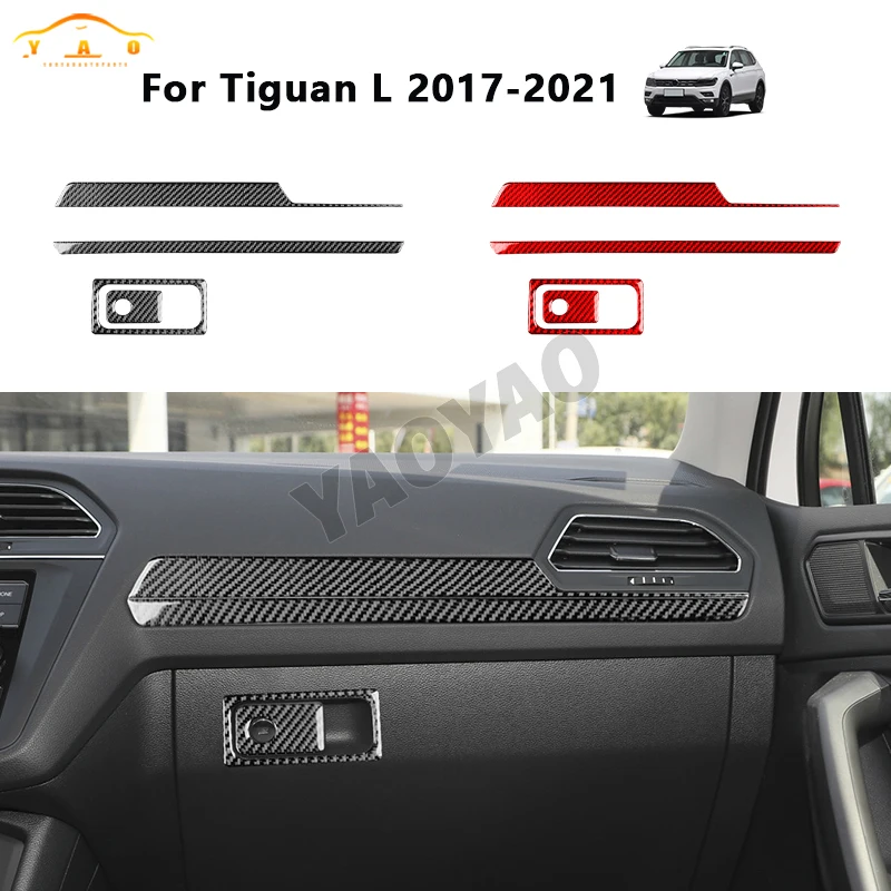 Carbon Fiber For Volkswagen Tiguan L 2017-2021 Copilot Dashboard Strip Panel Cover Trim Sticker Modification Car Accessories
Carbon Fiber For Volkswagen Tiguan L 2017-2021 Copilot Dashboard Strip Panel Cover Trim Sticker Modification Car Accessories