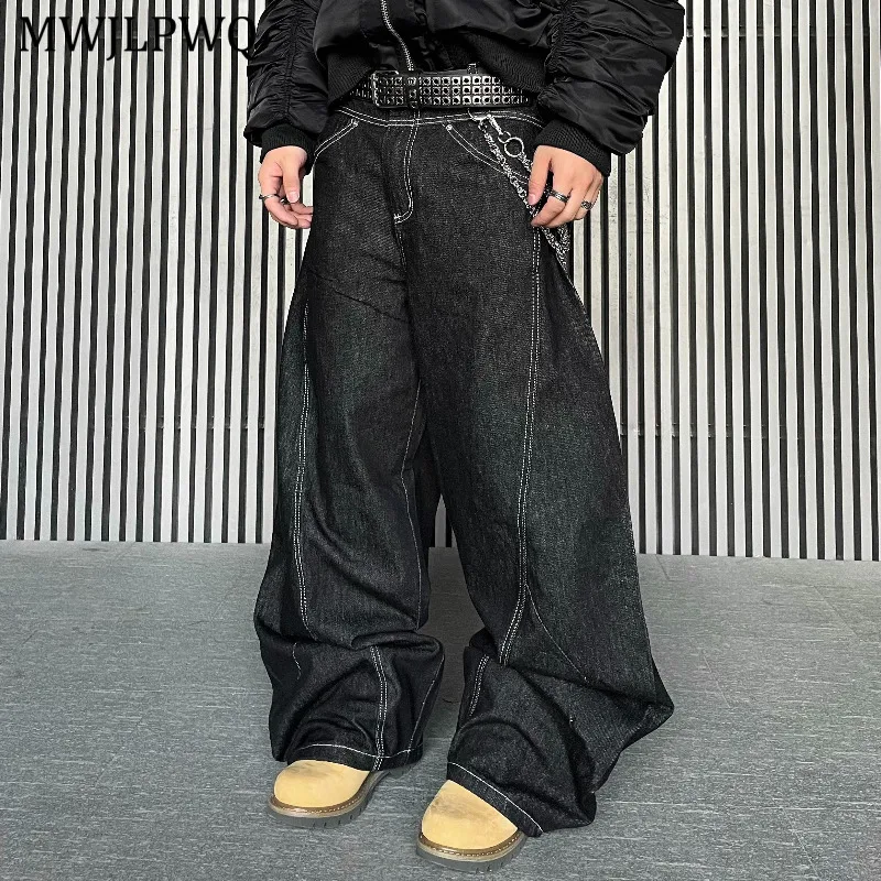 MWJLPWQ American Style Line Design Machete Jeans Men's High Street Unisex Niche Casual Loose Wide Leg Long Pants Autumn 11196
MWJLPWQ American Style Line Design Machete Jeans Men's High Street Unisex Niche Casual Loose Wide Leg Long Pants Autumn 11196